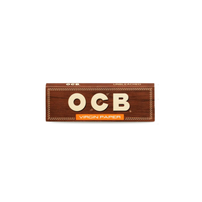 Bibułki OCB Virgin Brown Single