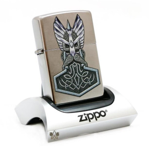 Zestaw Zippo - zapalniczka plus stojak magnetyczny