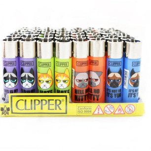 Zapalniczka Clipper - Angry Cats