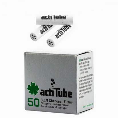 Filtry do Jointów z aktywnym węglem - Slim 7mm - 50 sztuk