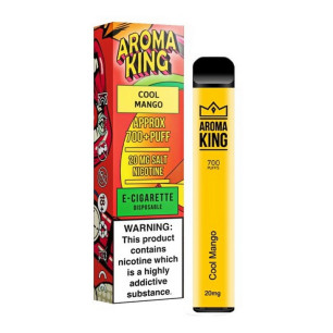 Jednorazowy e-papieros Aroma King o smaku Cool Mango na 700 zaciągnięć