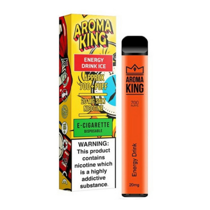 Jednorazowy E-papieros Aroma King Energy drink 700 buchów