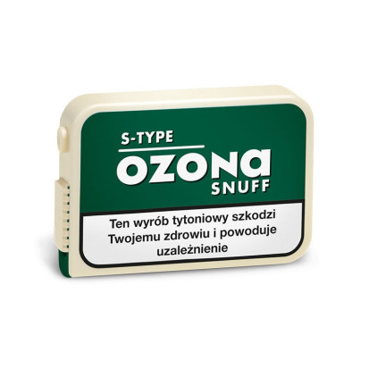 Tabaka Ozona S-Type to połączenie najlepszego tytoniu.