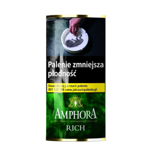 Tytoń do fajki tradycyjnej Amphora Mellow łączy wieki rzemiosła.