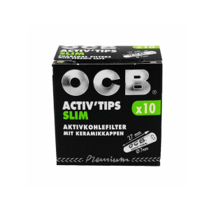 Filtry OCB ⌀7mm - Slim Activ Tips